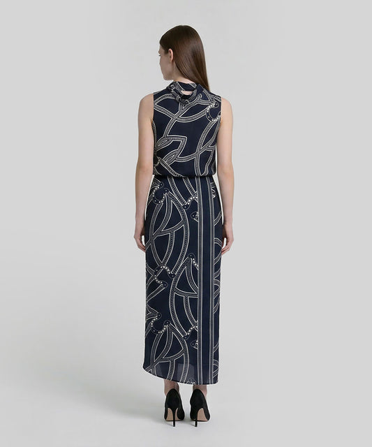 Printed Viscose Skirt