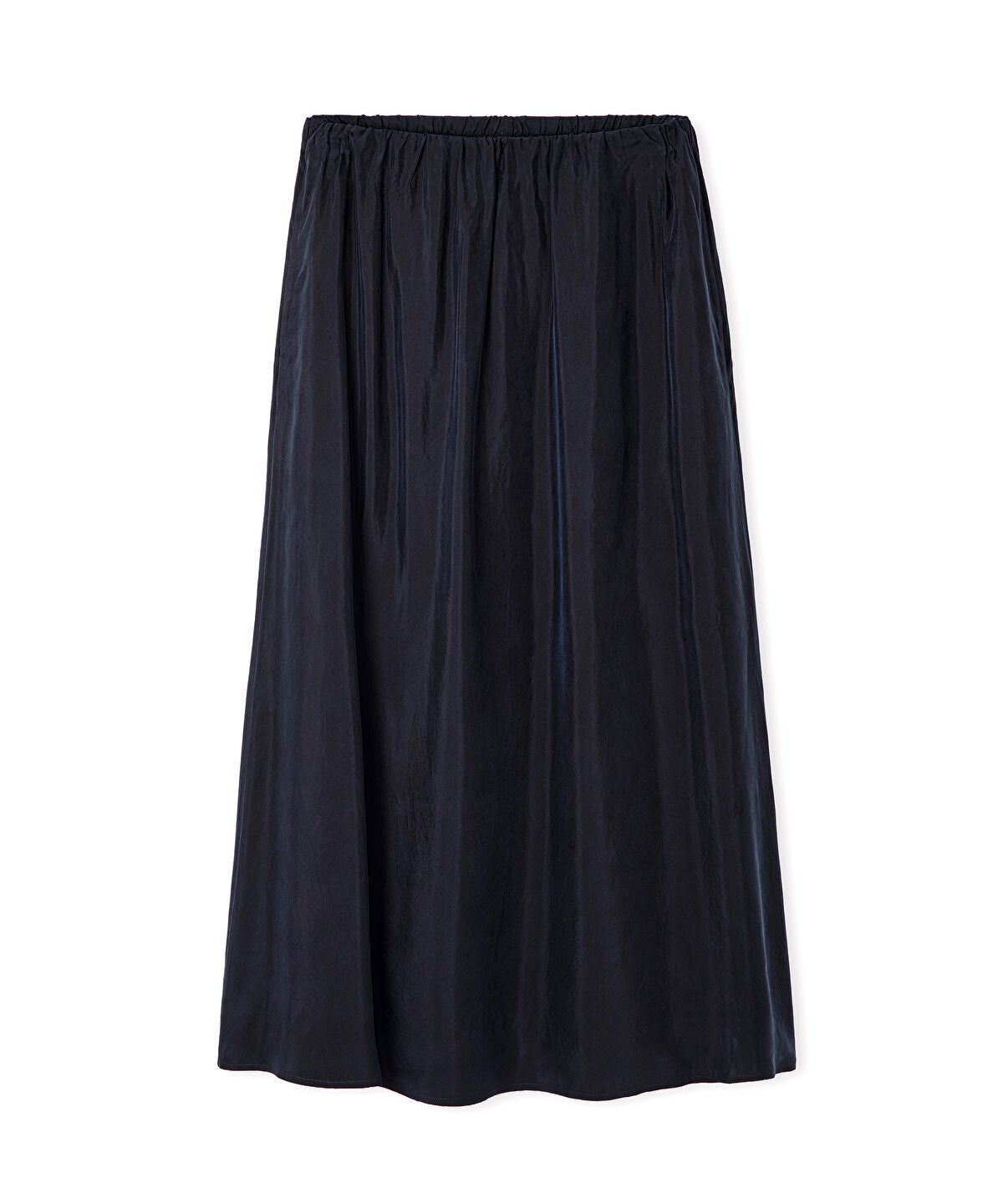 Zoomed Elastic Waist Skirt