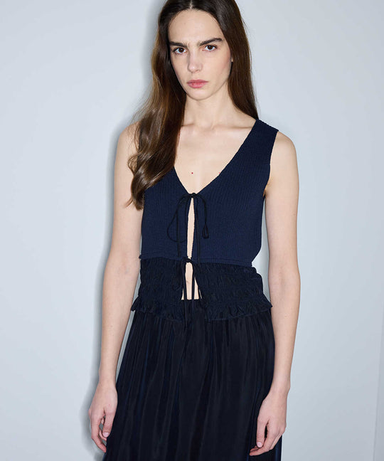 Elastic Waist Skirt
