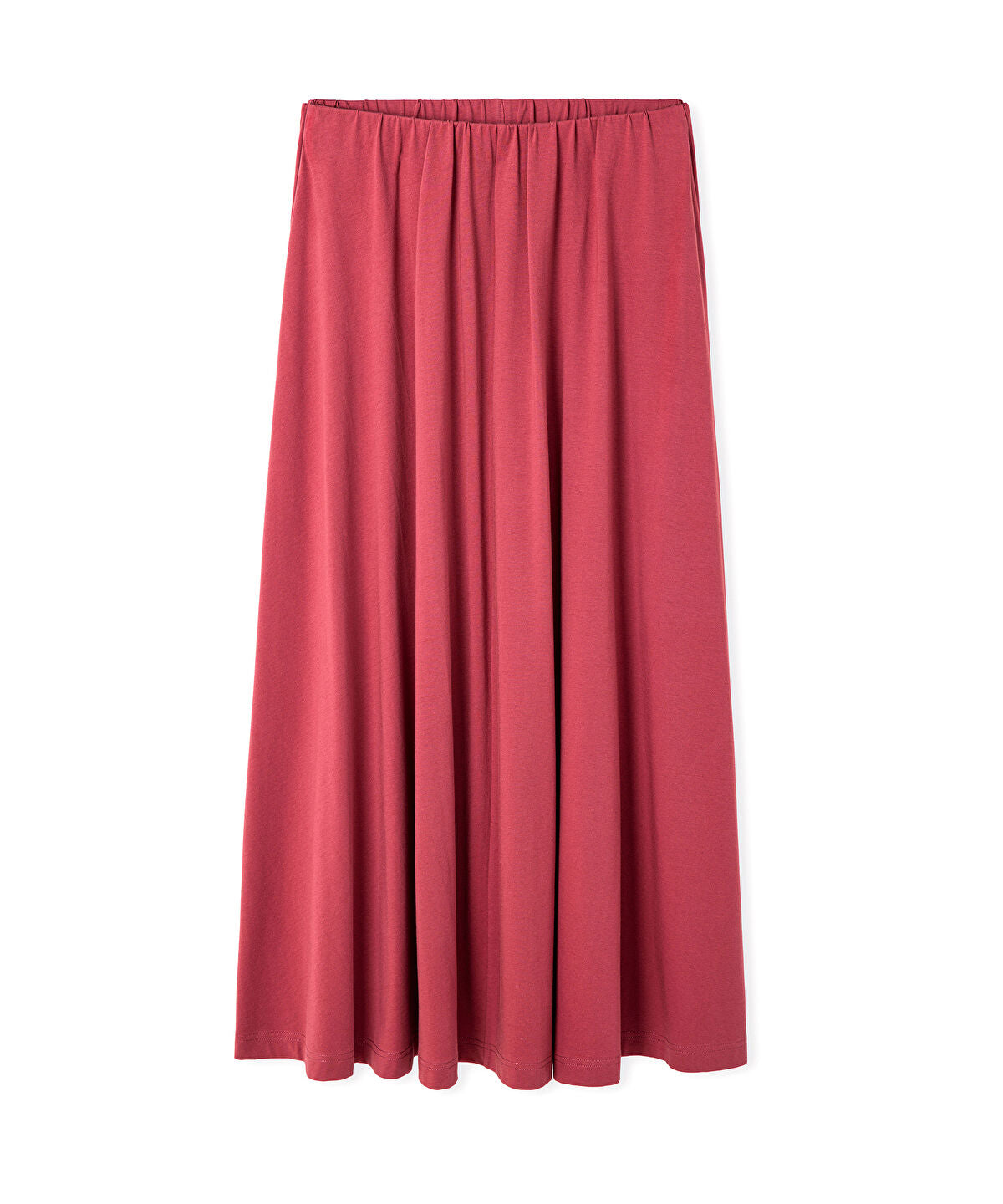 Zoomed Elastic Waist Maxi Skirt