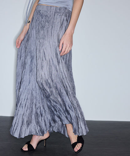 Metallic-Effect Skirt