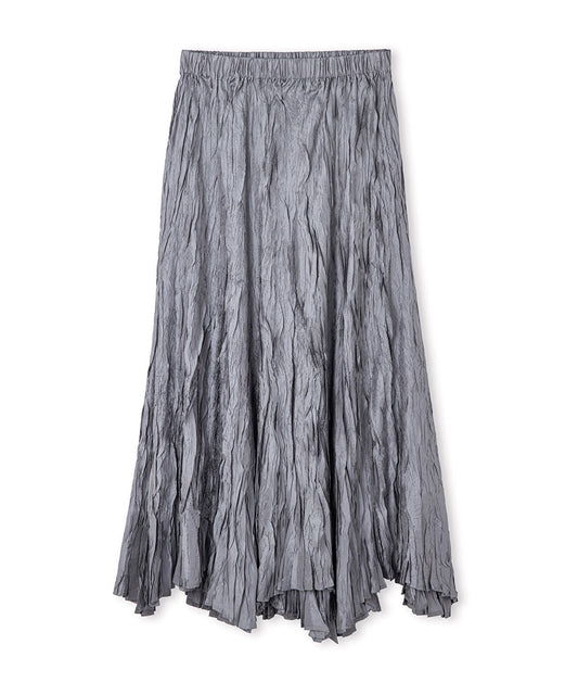 Metallic-Effect Skirt