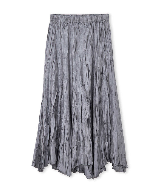 Metallic-Effect Skirt