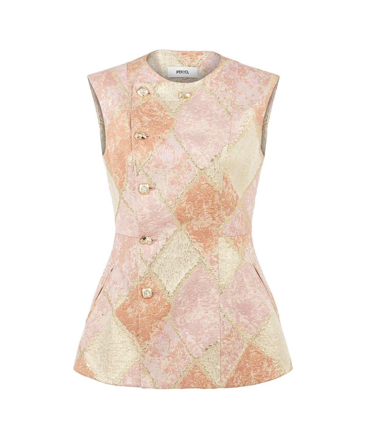 Metallic Thread Jacquard Jacket