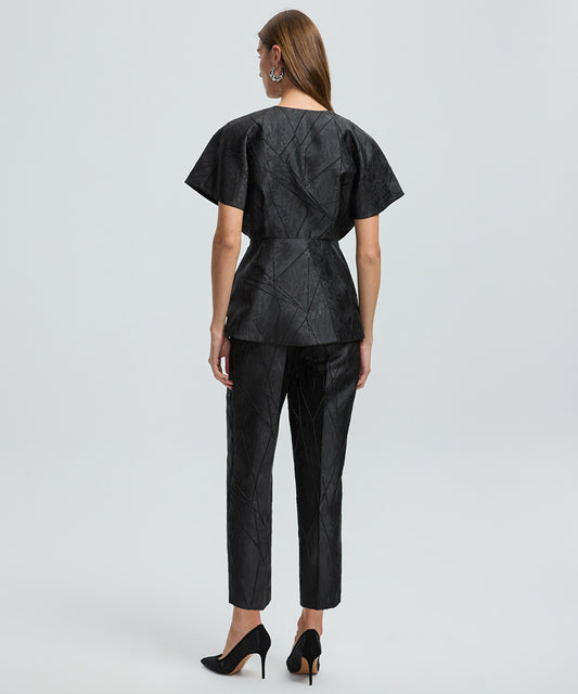 Embellished Jacquard Jacket