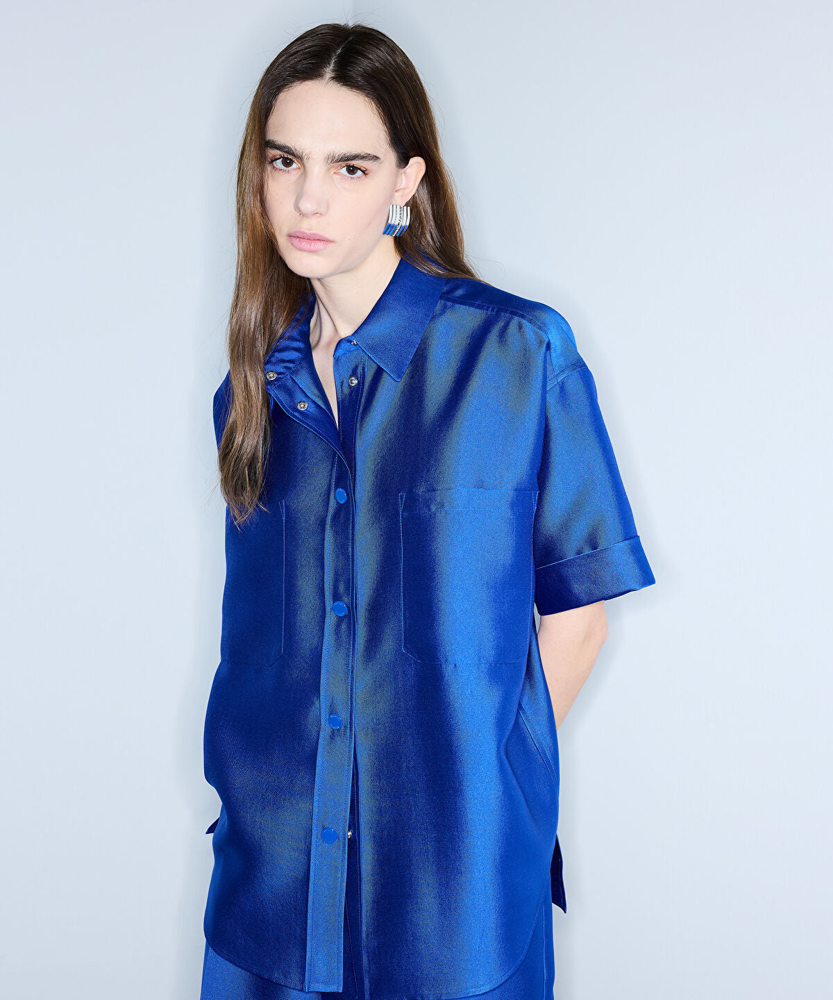 Zoomed High Shine Jacket