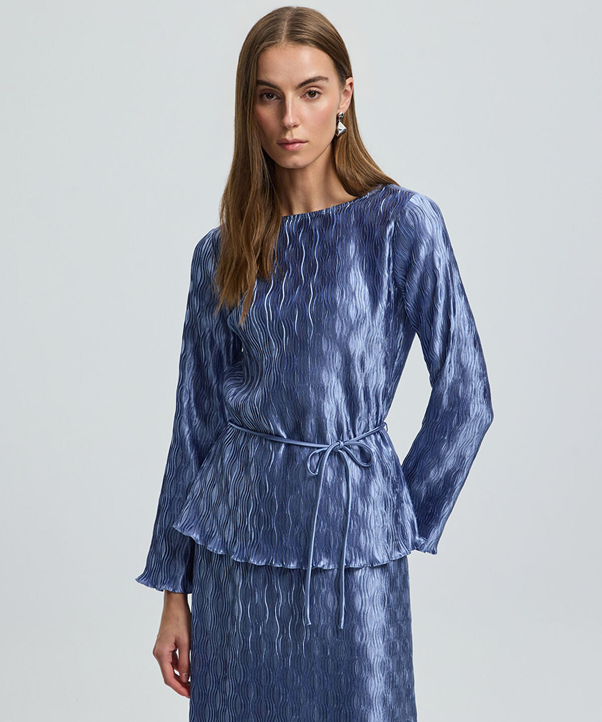 Zoomed Textured Blouse