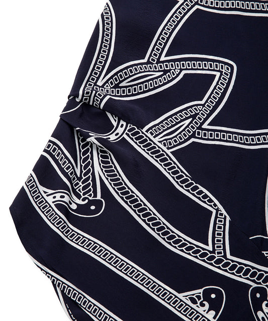 Printed Viscose Blouse