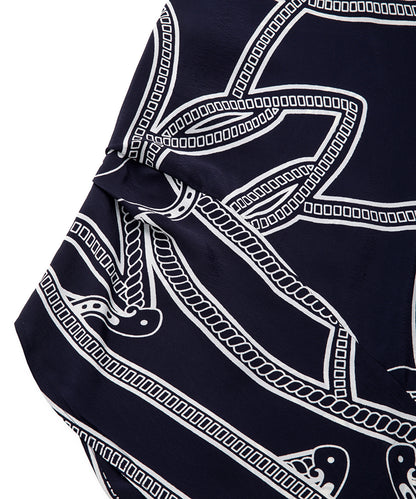 Printed Viscose Blouse