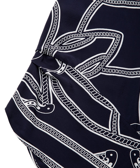 Printed Viscose Blouse