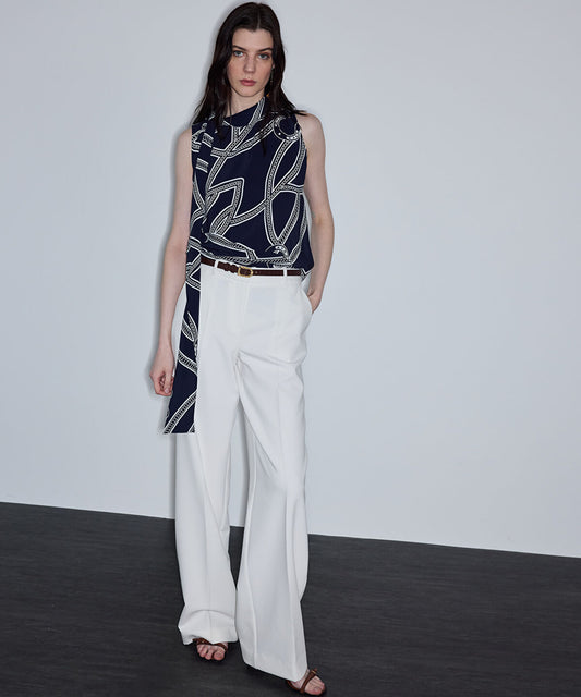 Printed Viscose Blouse