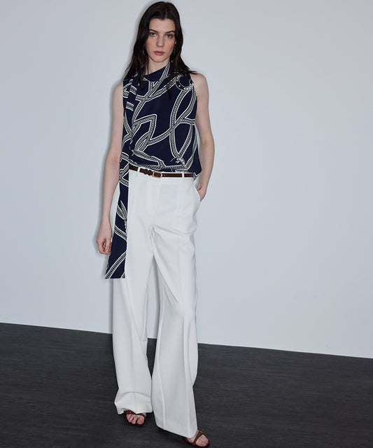 Printed Viscose Blouse