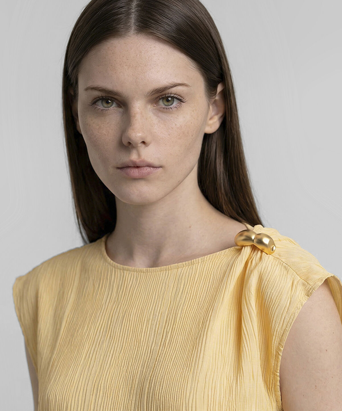 Crinkle-Effect Blouse