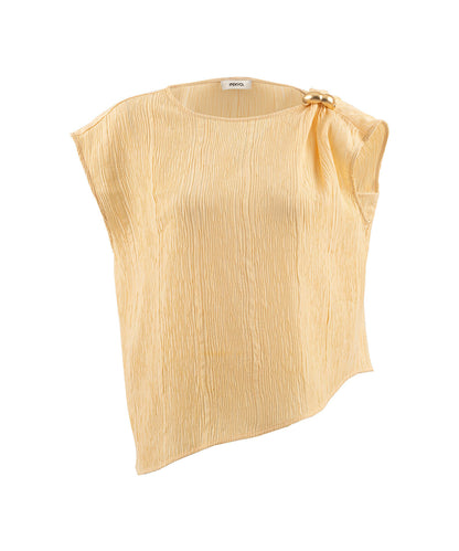 Crinkle-Effect Blouse