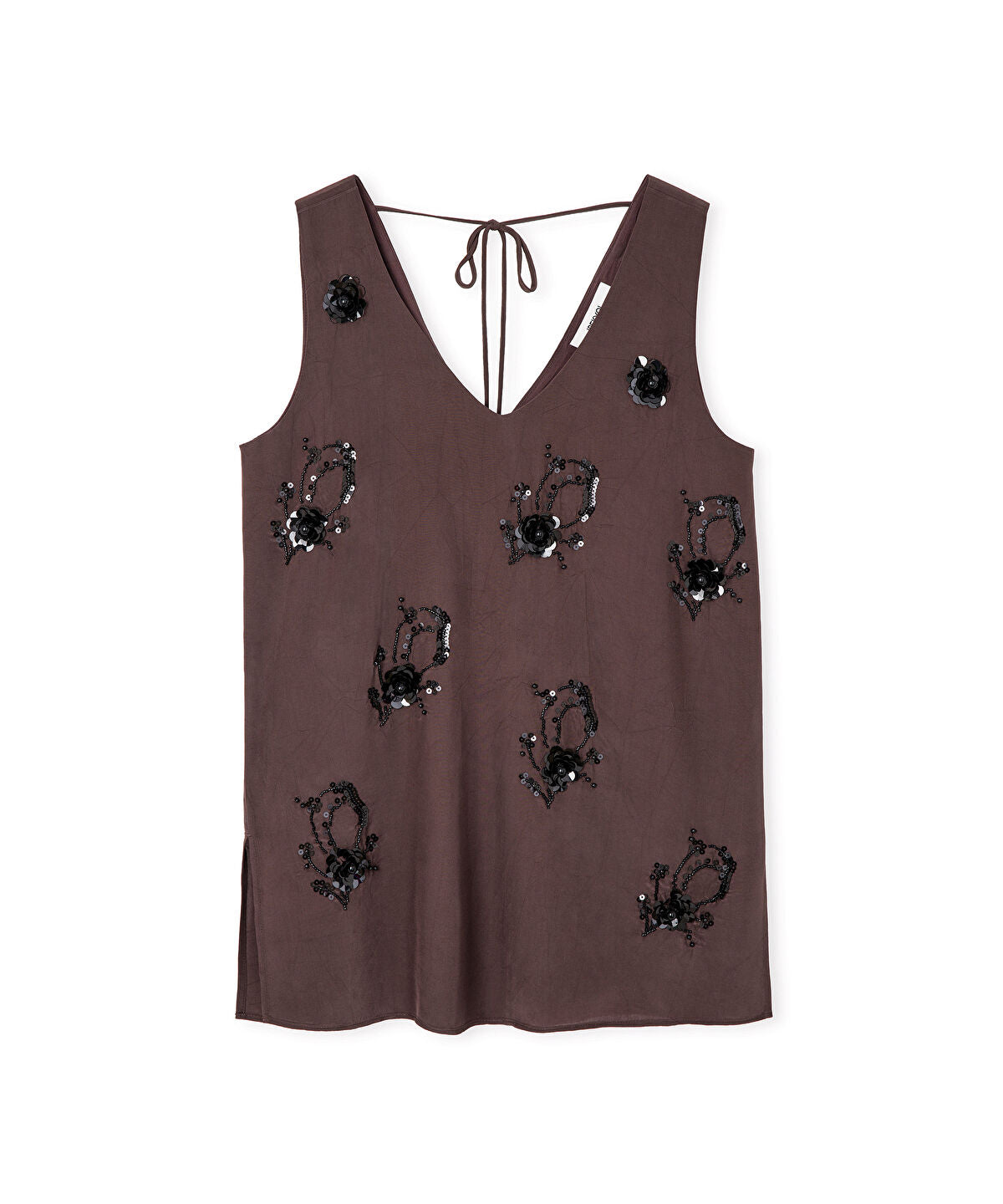 Zoomed Embellished Viscose Blouse