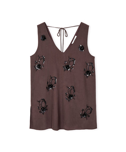 Embellished Viscose Blouse