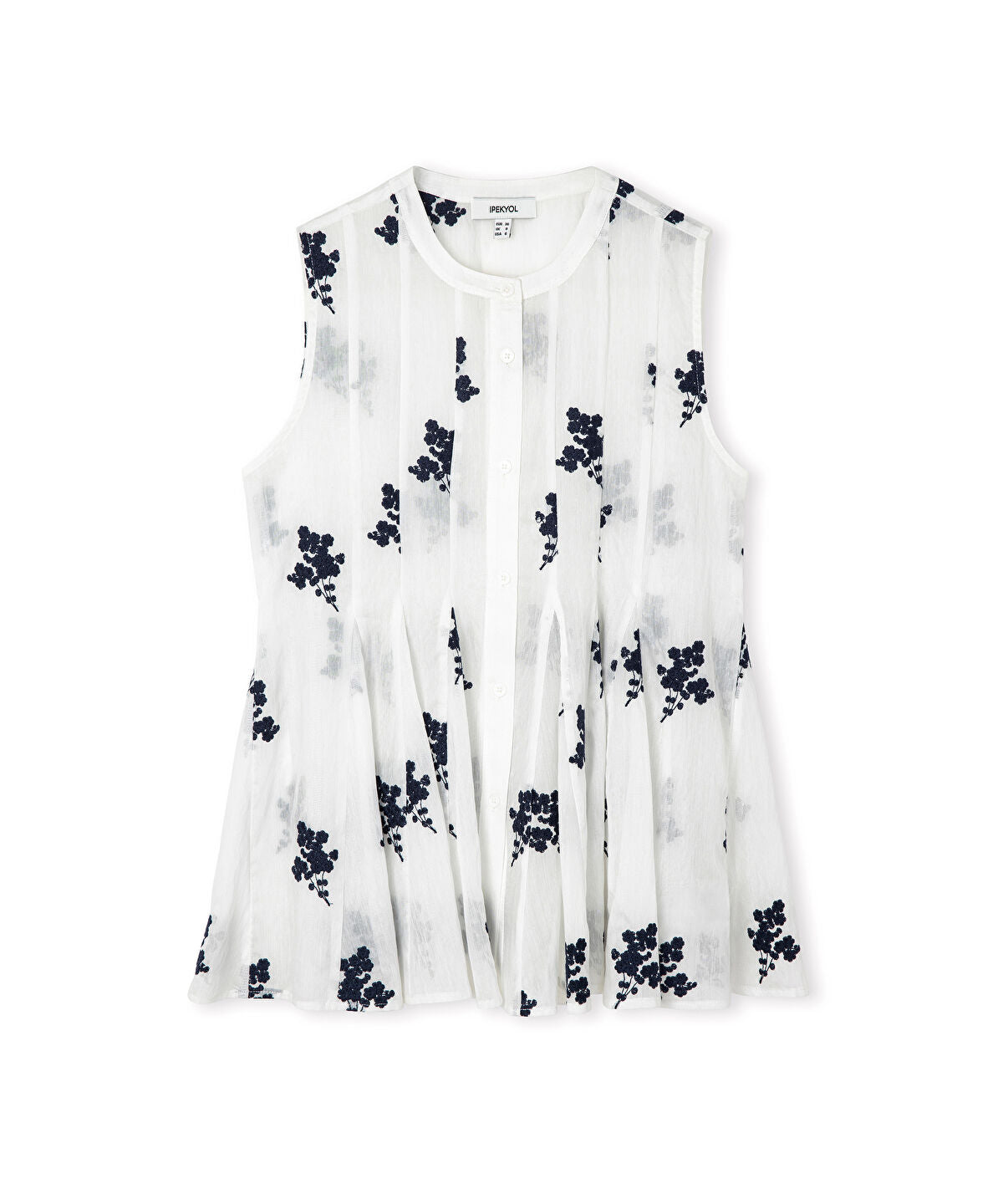 Floral Embroidered Blouse