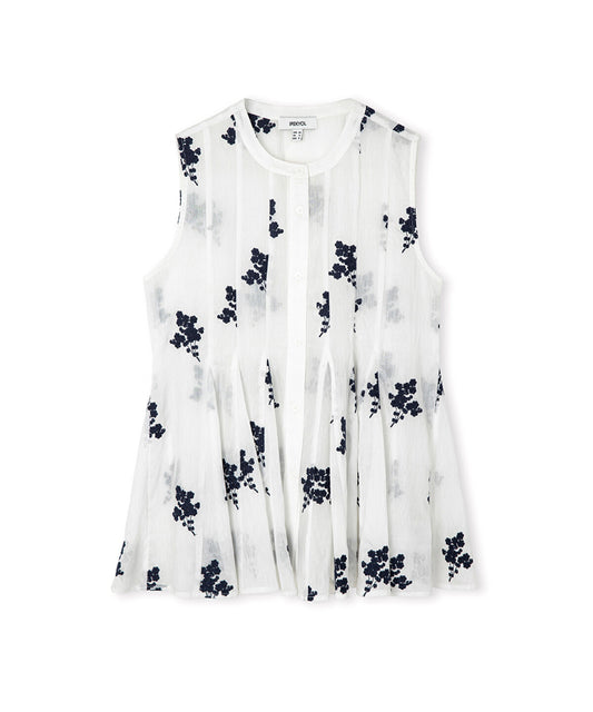 Floral Embroidered Blouse
