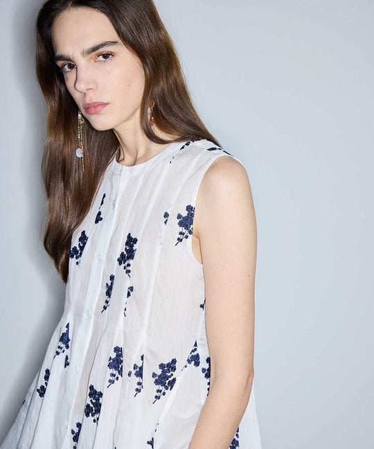 Floral Embroidered Blouse