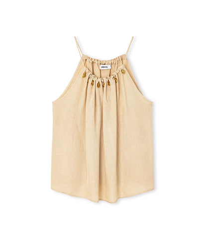 Embellished Jacquard Blouse