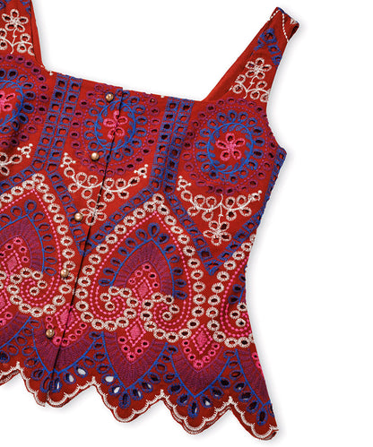 Broderie Anglaise Blouse