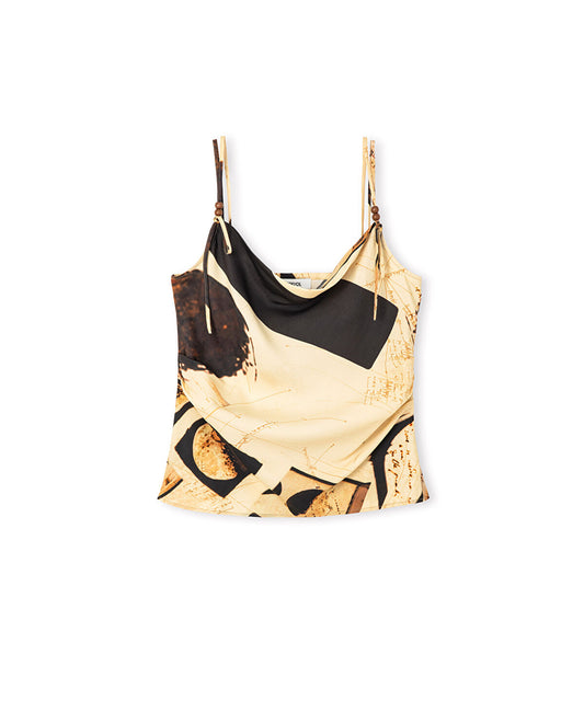 Printed Viscose Blouse