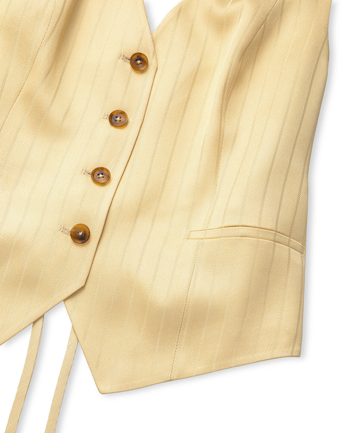 Zoomed Striped Jacquard Vest