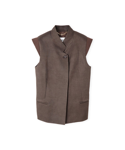 Belted Vest