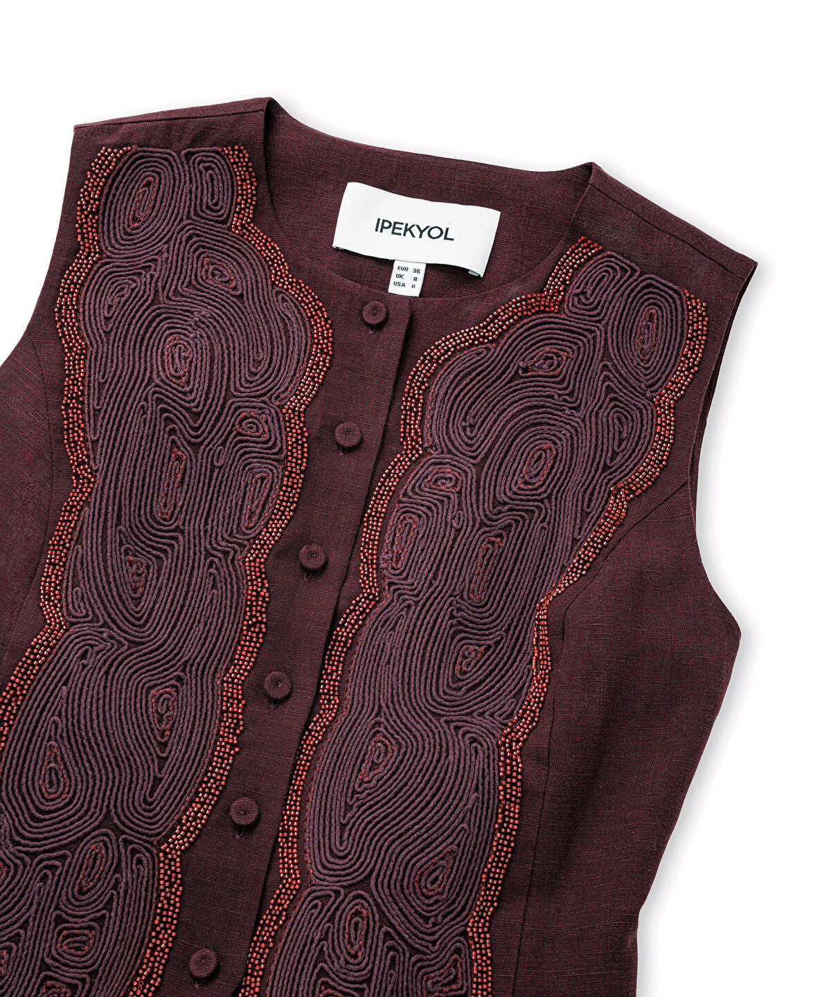 Zoomed Embellished Vest