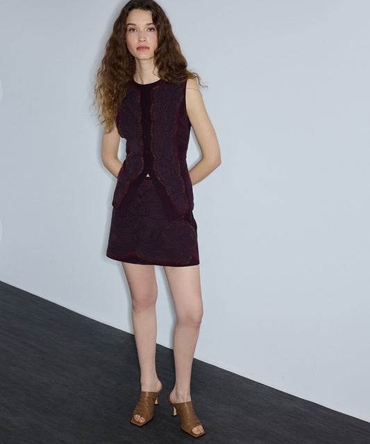 Embellished Vest