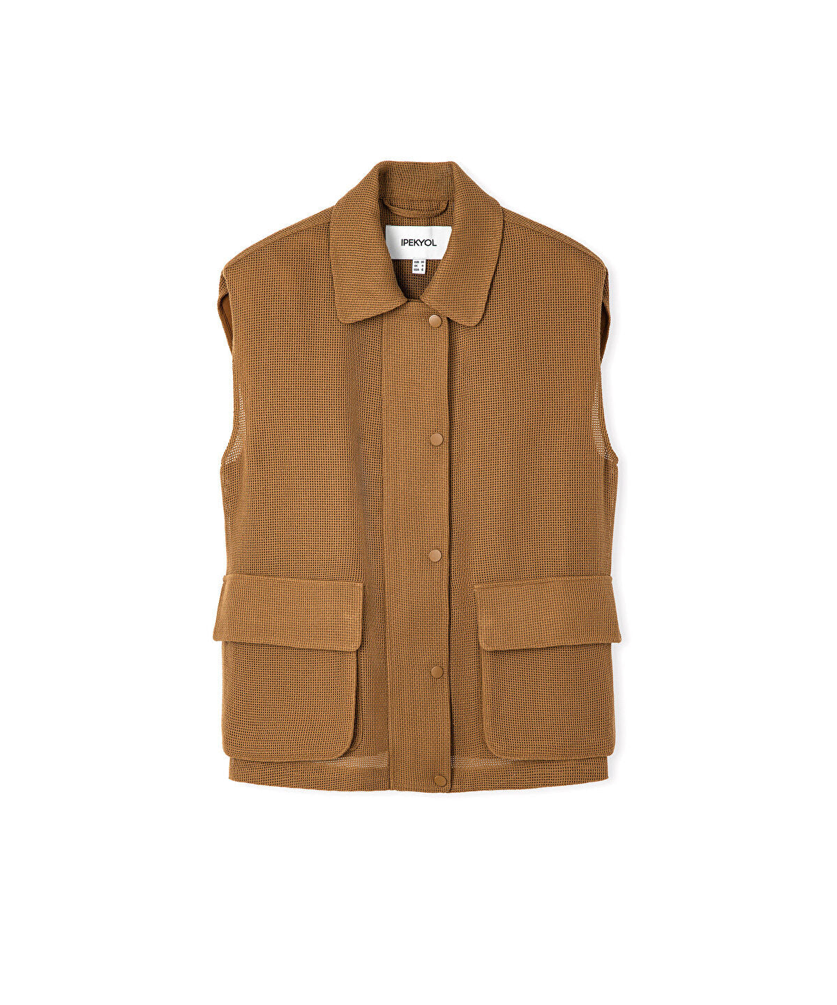 Zoomed Mesh-Effect Vest