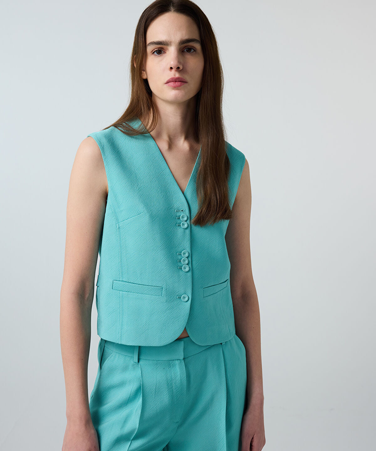 Textured Vest