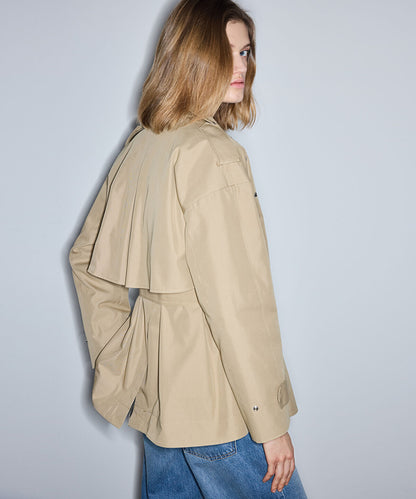 Embellished Trench Coat