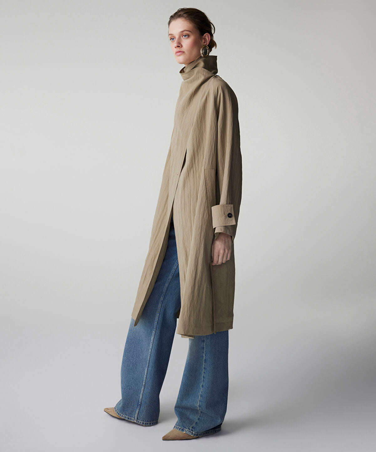 Belted Technical Coat