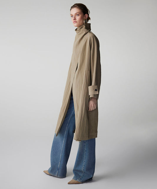 Belted Technical Coat