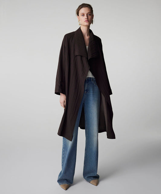 Belted Technical Coat