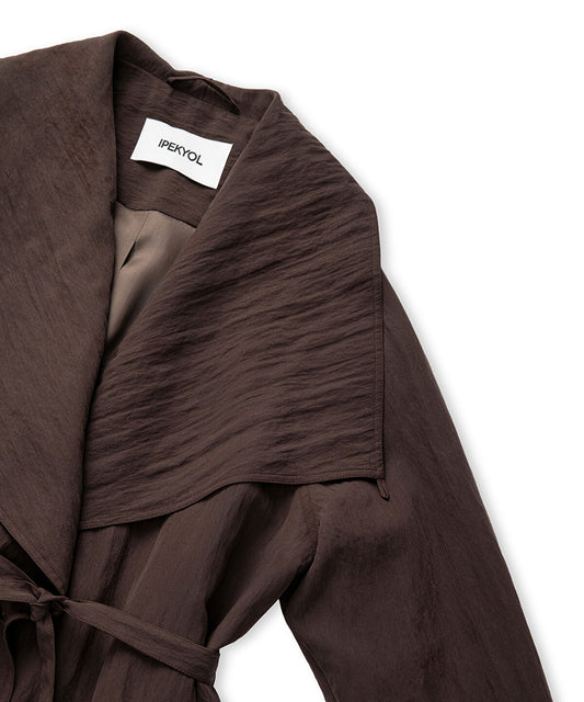 Belted Technical Coat