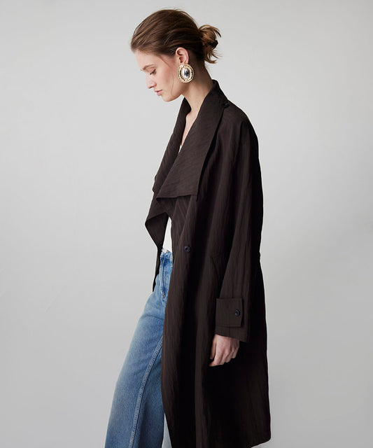 Belted Technical Coat