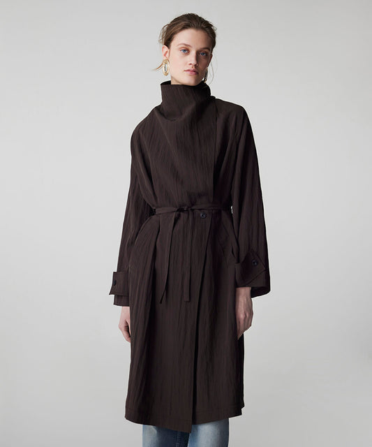 Belted Technical Coat