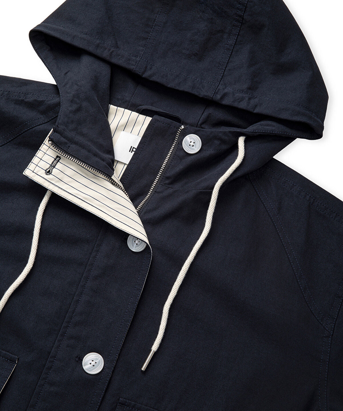Hooded Coat with Large Pockets