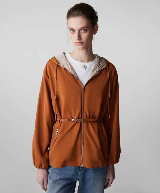 Technical Coat with Belt