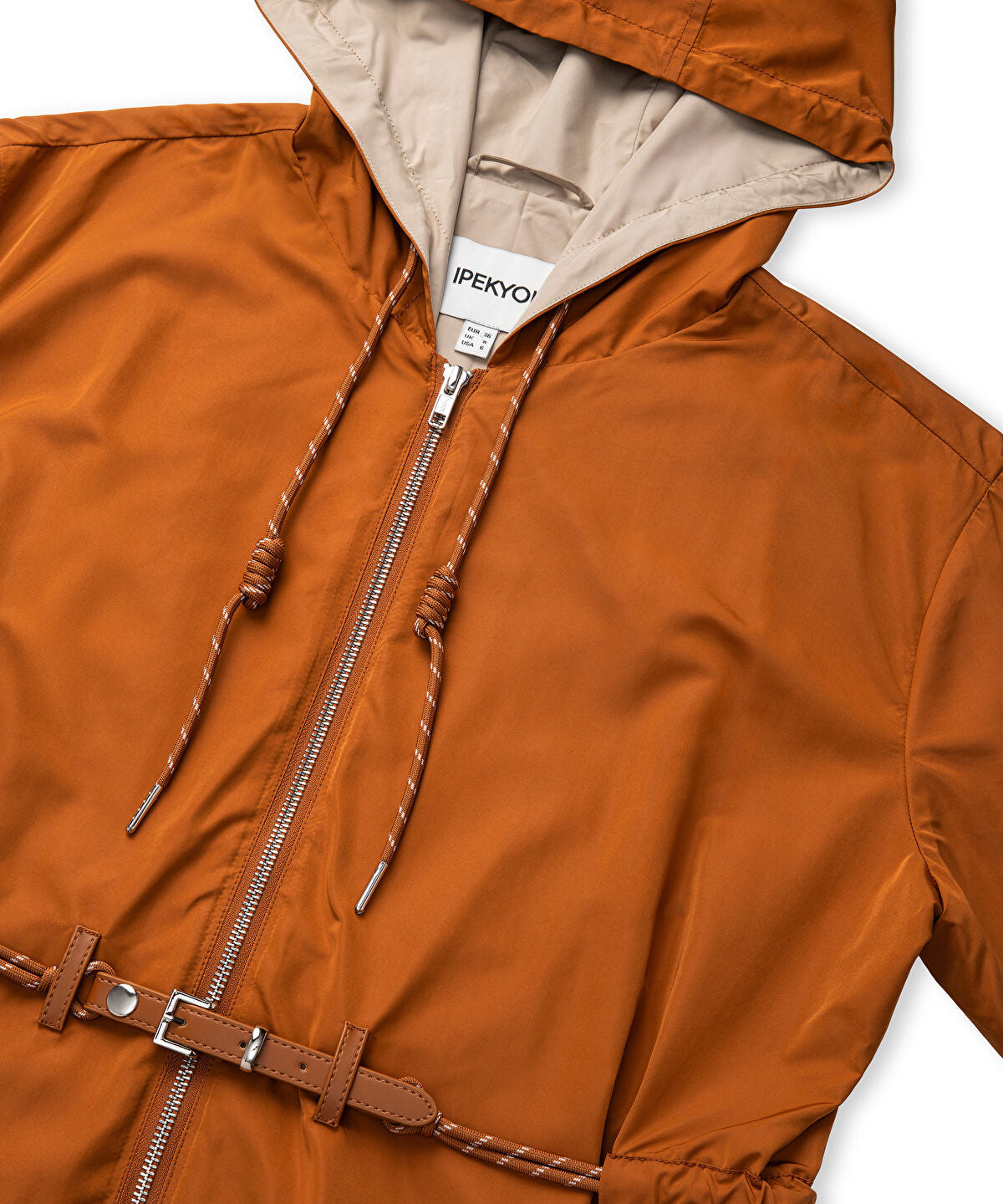Zoomed Technical Coat with Belt