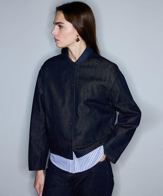 Leather-Effect Reversible Coat