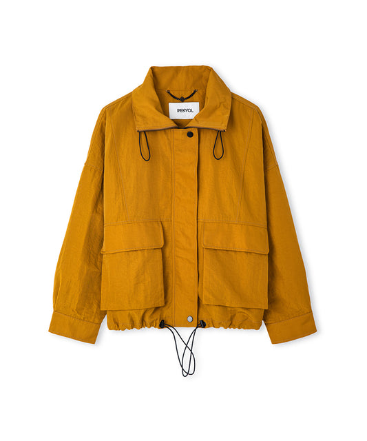 Technical Coat with Wide Pockets