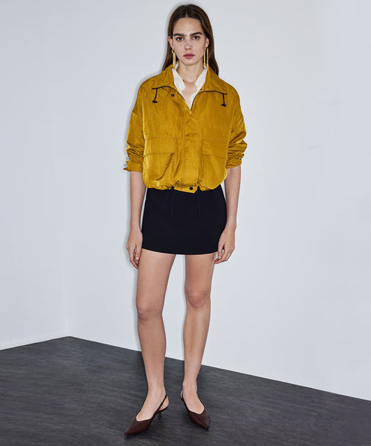 Technical Coat with Wide Pockets