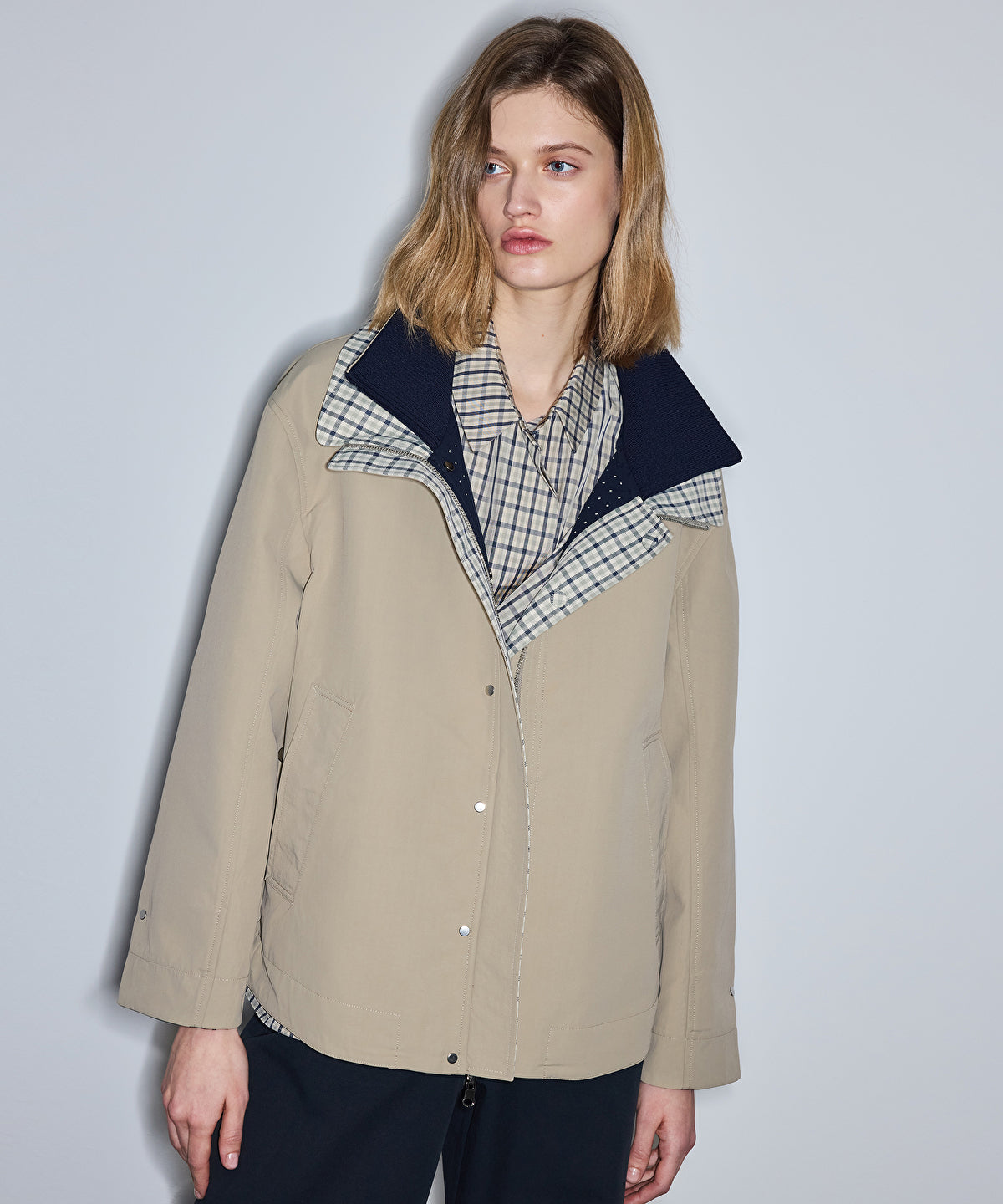 Zoomed Double-Sided Coat