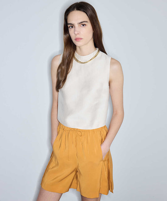 Tie-Waist Shorts