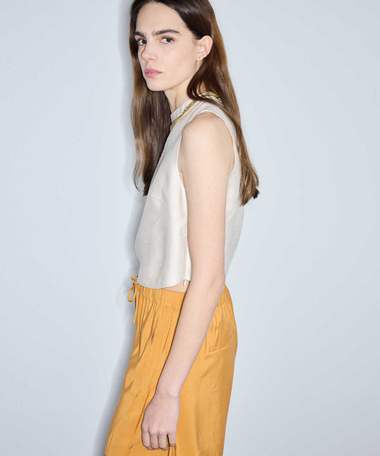Tie-Waist Shorts