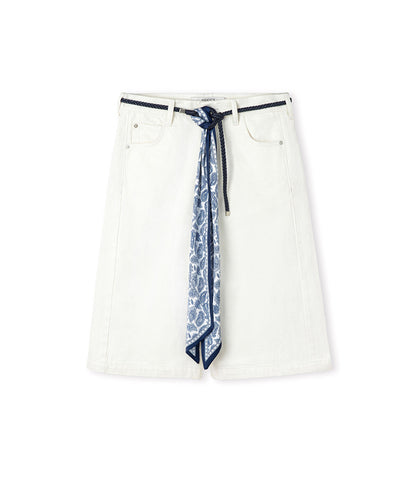 Belted Bermuda Shorts