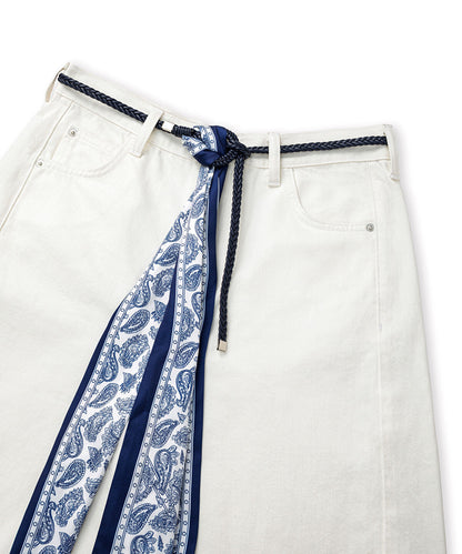 Belted Bermuda Shorts
